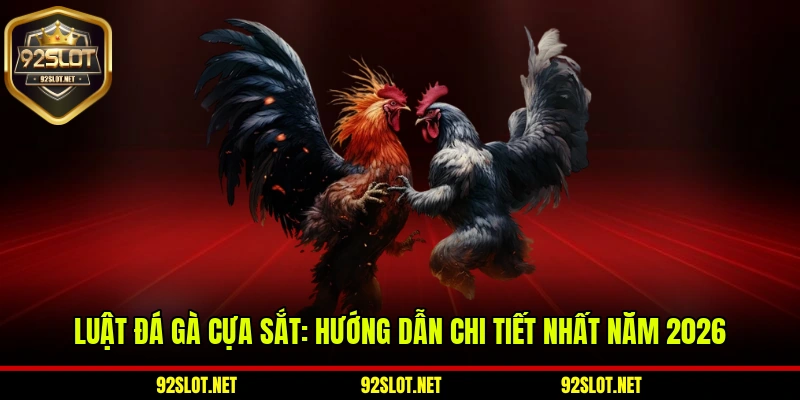 Luật Đá Gà Cựa Sắt: Hướng Dẫn Chi Tiết Nhất Năm 2026